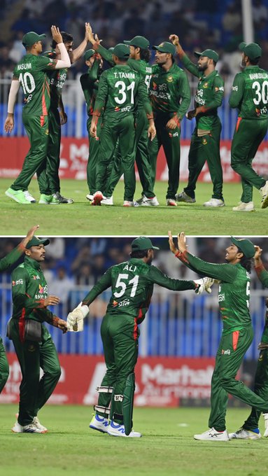 BAN won the 2nd ODI by 68 runs. 