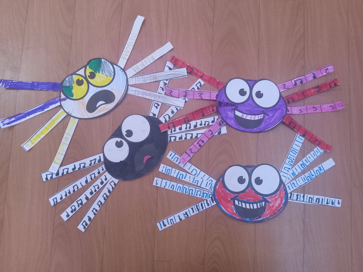 Rhythm Spiders just in time for Halloween in 2nd and 3rd Grade! 🕷🎃 <a href="/IvyHawnSuhr/">Ivy Hawn Principal</a> <a href="/PrycelessAP/">Alicia Pryce</a>