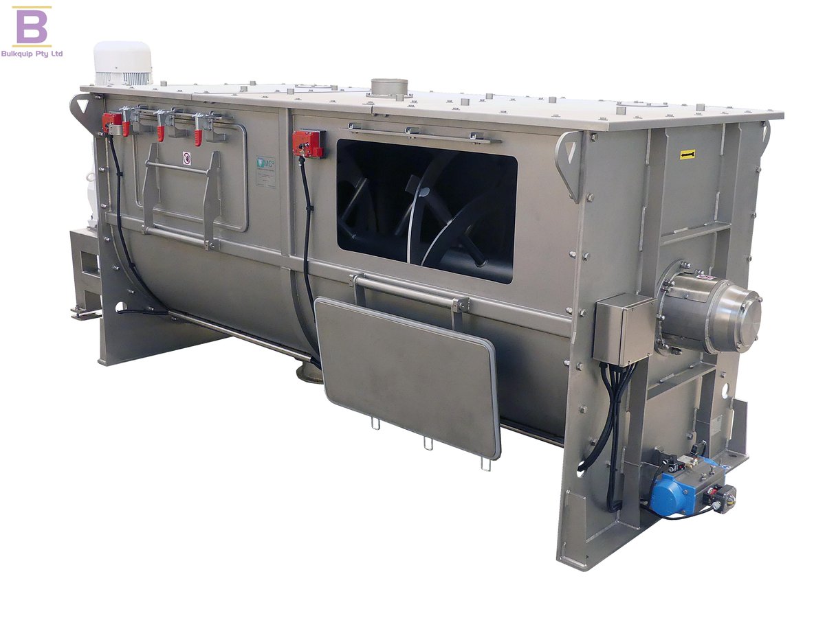 Bulkquip's tweet image. Transform your production process with our advanced industrial mixers! 🌟 From Plough Shear to Ribbon Blenders, we’ve got you covered for efficient mixing &amp;amp; blending. Discover the difference in quality today! 🔧✨ #IndustrialMixers #BlendingSolutions #ManufacturingMagic