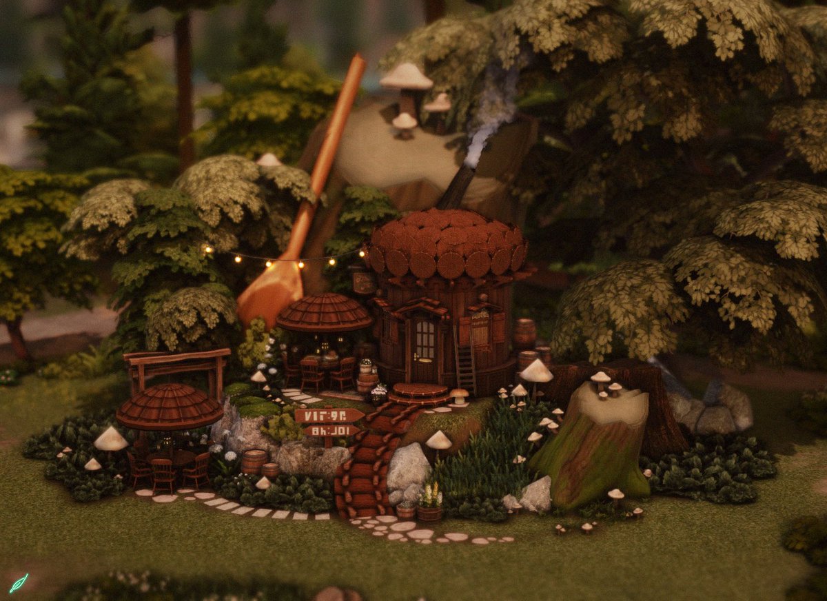 that1greenleaf's tweet image. little acorn bakery!! 🍂 #EApartner @TheSims