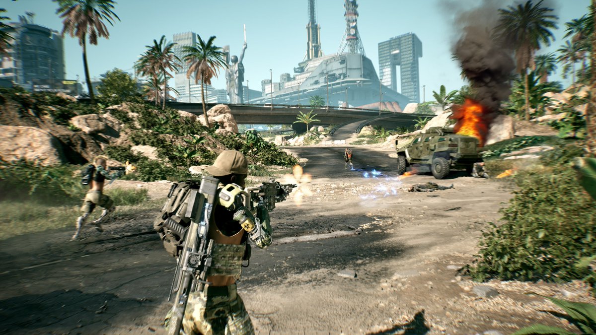 JayViperTV's tweet photo. I want to like Off the Grid. I do. It has a really cool premise with swapping out your arms/legs and recovering HEX.
But that game runs like ass. Even on the lowest settings.
#notreadyforprimetime https://t.co/PuhSfoXhEX