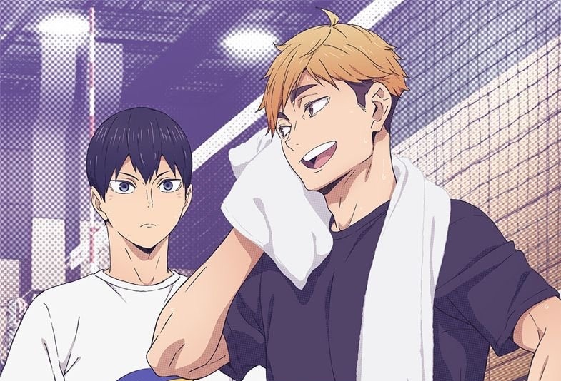 he's such a good kouhai pats pats