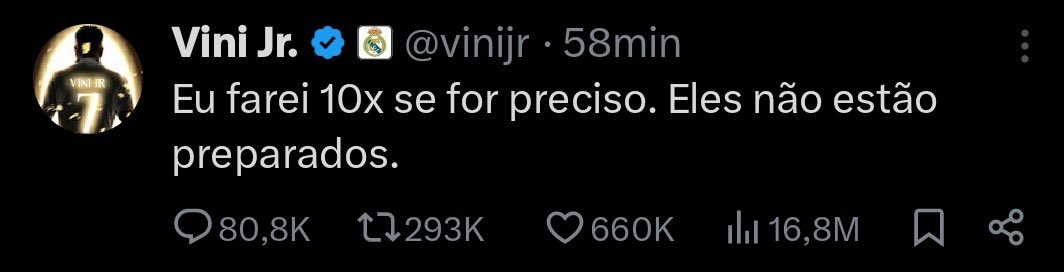 trunksRM7's tweet photo. El tuit del verdadero balón de oro triplica en likes al anuncio del ganador del premio a pesar de tener a toda la maquinaria mundial cule de su lado 😂😭 https://t.co/dPAFV4F7cC