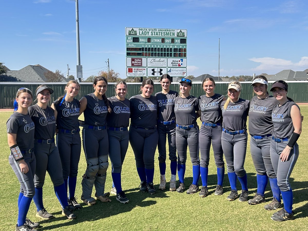 Mississippi Glory National goes 1-1 on the day at the Delta State University Playday on Saturday #ALLIN