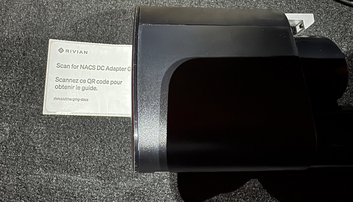 SpaceWilS's tweet image. Thanks @rivian @TeslaCharging! #Rivian #Tesla #NACS