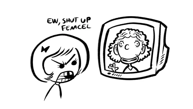 Every little girl in the early 2000s said this when watching As told by Ginger 
