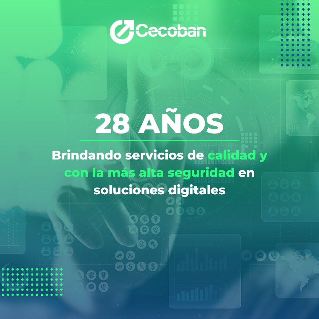 ✨¡Gracias por ser parte de nuestra trayectoria!✨

Hoy estamos cumpliendo 28 años de ofrecer servicios de calidad en el sector bancario, acompañando a nuestros clientes en cada paso y ayudándoles a alcanzar sus metas financieras

¡Vamos por muchos años más de crecimiento juntos!