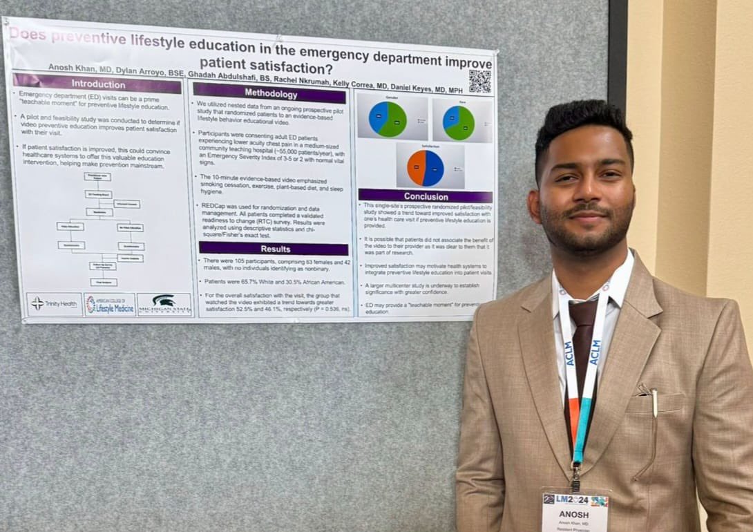 StMaryEM's tweet photo. Dr. Khan did a great job presenting at the LM2024 conference in Orlando! https://t.co/AYF2ptGq11