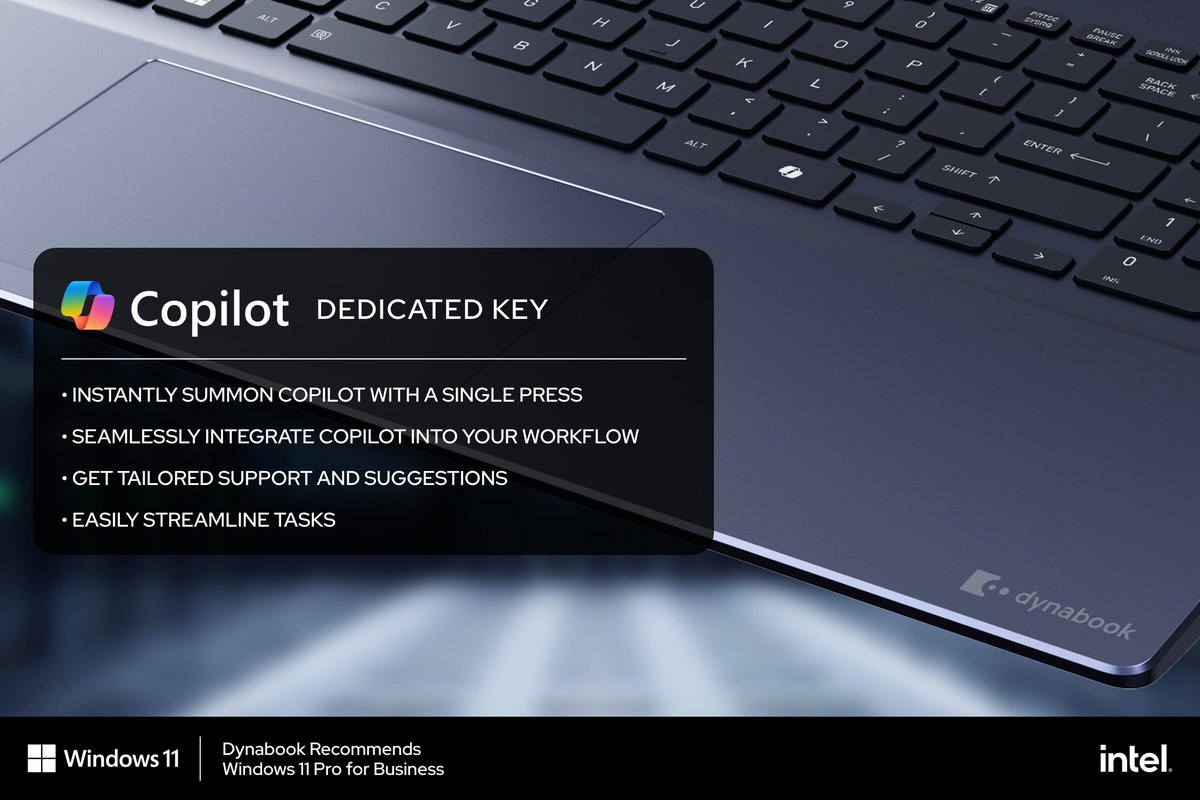 Dynabook Americas tweet media