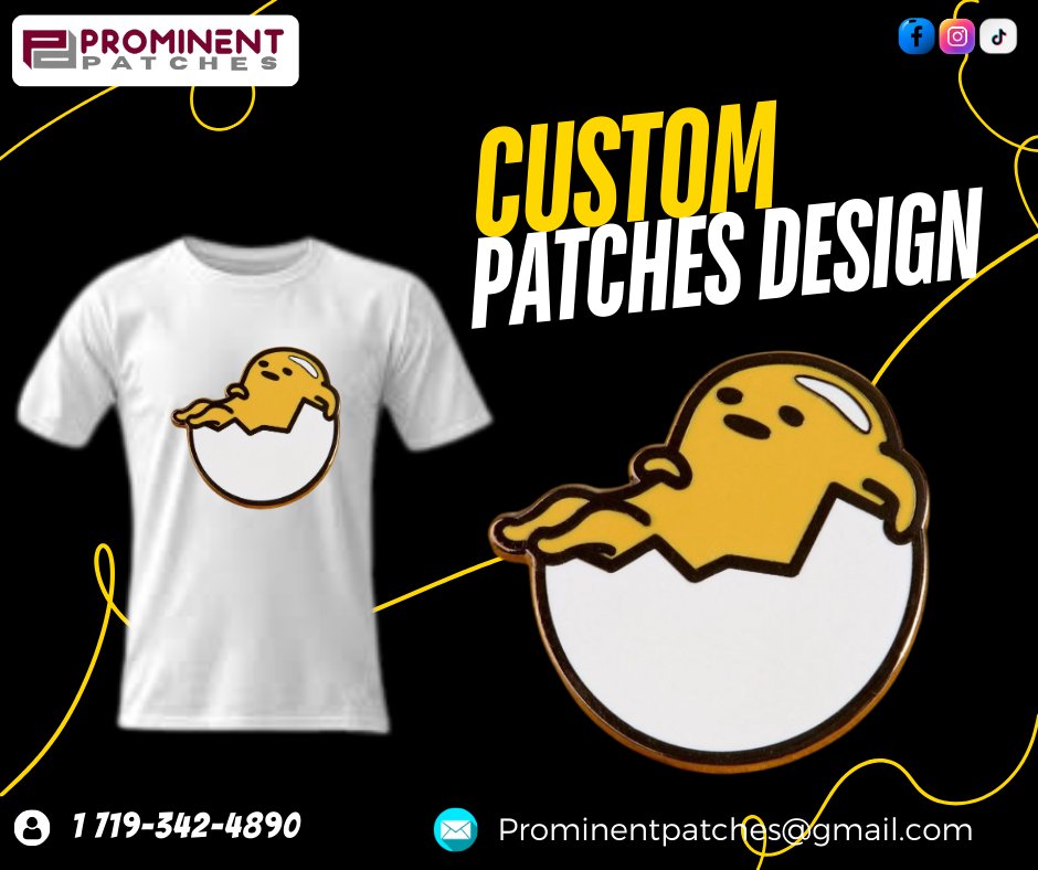 prominentPatch's tweet photo. Why Choose Prominent Patches?
High-quality materials: Our patches are built to last.
Unlimited customization: Design your own or choose from our templates.
Fast turnaround: We deliver your custom patches quickly.
Ready to personalize your gear? Contact us today! https://t.co/6jGhhBYW9l