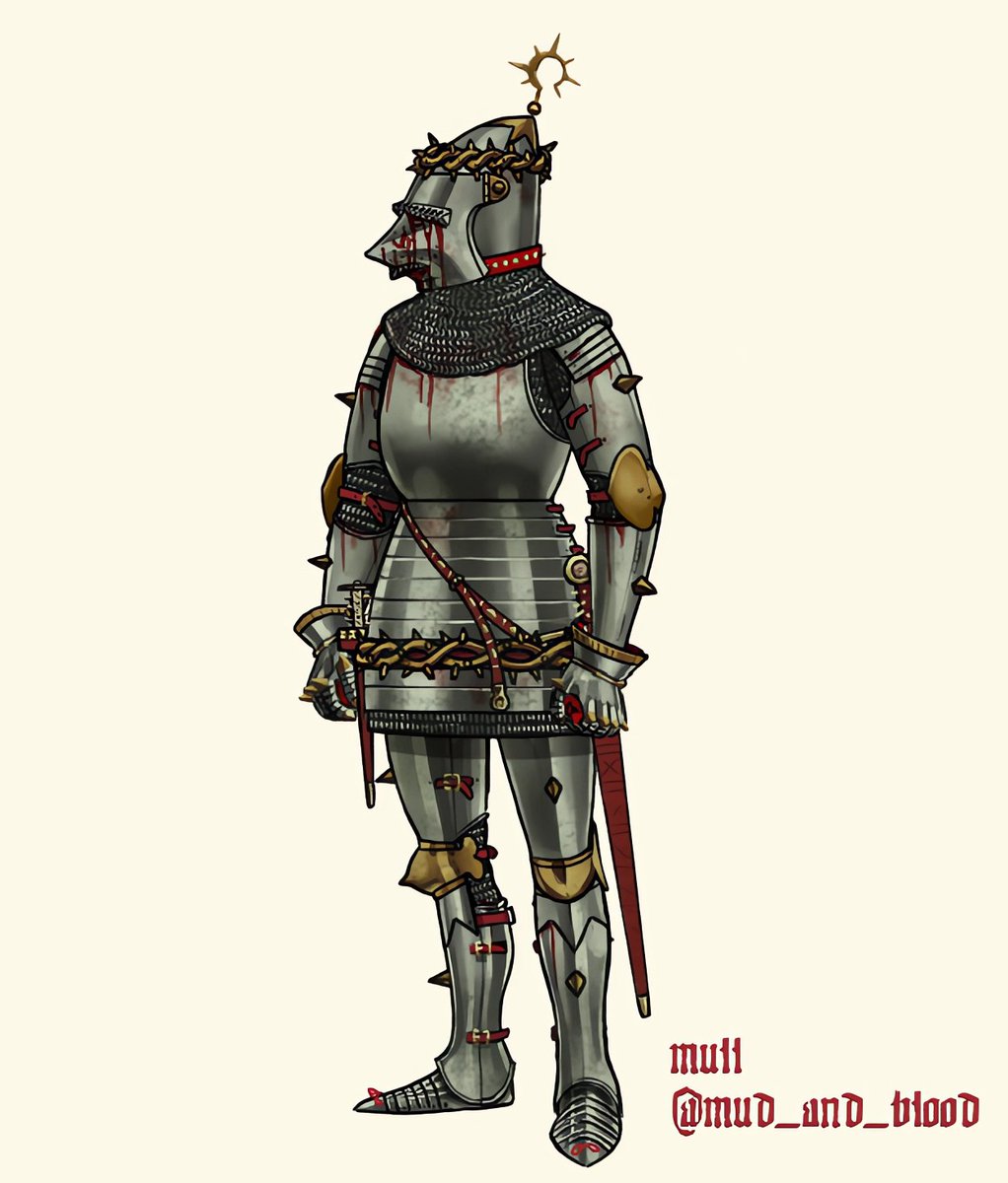 Mud_and_Blood's tweet photo. Knight Flagellant https://t.co/e7gFoBs1zL
