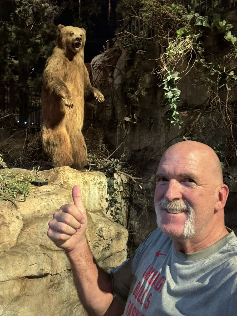 Walking in Memphis saw the Griz working out.