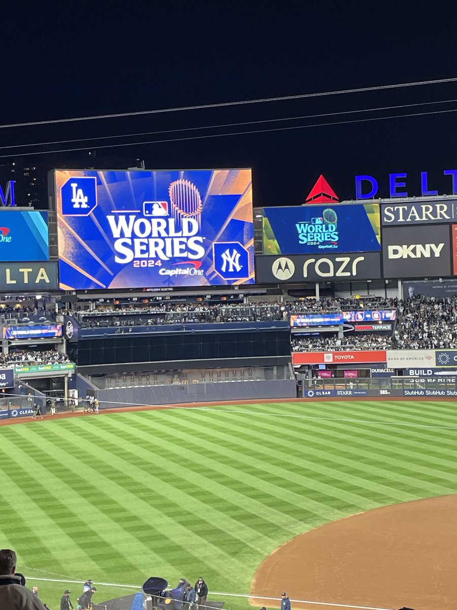 Exciting night at Yankee Stadium