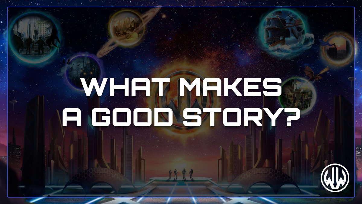 writewarz's tweet photo. Which elements make a good story? Share your thoughts in 200 words or less!
Create new stories on the #WriteWarz @Steam demo:
https://t.co/JQMInYo4xY
#storyanalysis #coopgame #partygame #writer #writing #storytelling #steamgame #indiegame #freedemo https://t.co/fKSovr8h5M