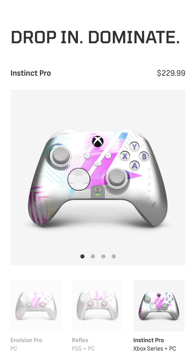 AshQueenLIVE's tweet photo. @ZLaner @ScufGaming These are so clean!!! Love the retro arcade vibe. Would love to try a controller w paddles! 💜💙🩷 https://t.co/DsHOoXYN9w