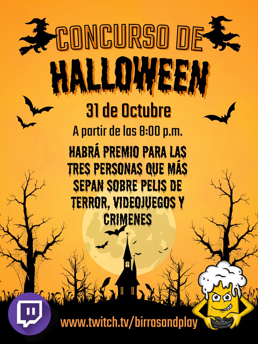 PlRras's tweet photo. 🟣Este jueves de Halloween haré un concursito en mi canal de Twitch.
👉🏻 Si crees que sabes mucho sobre pelis de terror🎬, videojuegos de terror🎮 y asesinatos y true crimes🔪.
Pasate por el canal y ponte a prueba. Habrá premio para los tres primeros. 
¡Vamos a pasarlo de miedo! https://t.co/rMJpjoxAdz