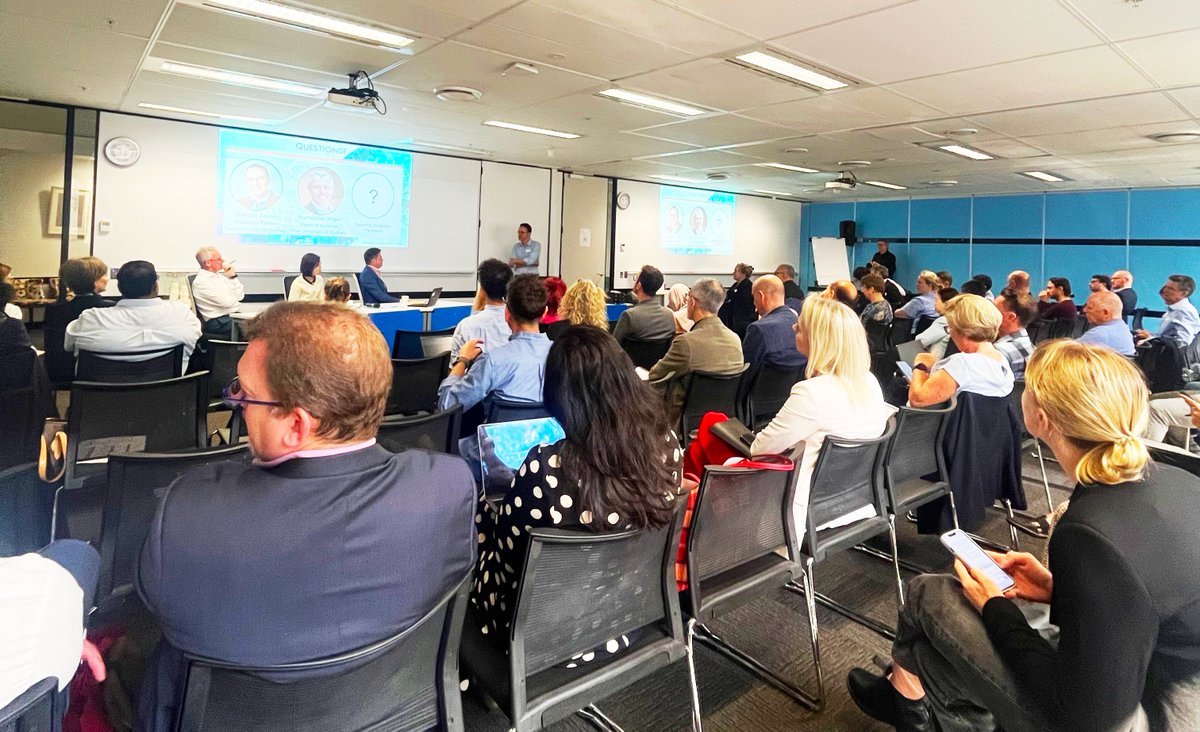 Centre for Drug Discovery Innovation (@sydney_ddi) on Twitter photo Exciting day coming up at the inaugural NSW Drug Discovery Forum, organised in partnership with <a href="/MTPConnect_AUS/">MTPConnect</a>. Great to be welcomed by Duncan Macinnis, <a href="/MichaelKassiou/">Michael Kassiou</a>, and hear opening remarks from <a href="/AnneCONeill/">Anne O'Neill</a>.
Many thanks to our sponsors <a href="/AbinitioPharma/">Ab Initio Pharma</a> and <a href="/AusBiotech/">AusBiotech</a>! Exciting day coming up at the inaugural NSW Drug Discovery Forum, organised in partnership with <a href="/MTPConnect_AUS/">MTPConnect</a>. Great to be welcomed by Duncan Macinnis, <a href="/MichaelKassiou/">Michael Kassiou</a>, and hear opening remarks from <a href="/AnneCONeill/">Anne O'Neill</a>.
Many thanks to our sponsors <a href="/AbinitioPharma/">Ab Initio Pharma</a> and <a href="/AusBiotech/">AusBiotech</a>!