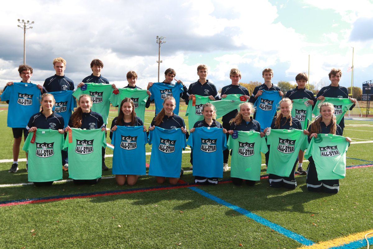 Congratulations to the Boys &amp; Girls  XC teams … ECIC Division &amp; Overall Team Champions … 18 ALL Stars … many PRs !  See you at Sectionals this Friday @ Knox!
<a href="/ea_bluedevils/">EABlueDevils</a> <a href="/EastAuroraHSNY/">East Aurora High School</a>