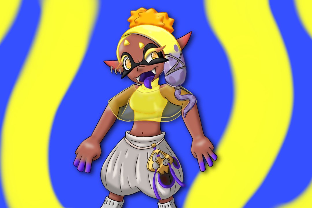 AgentAsh98's tweet photo. Frye #Splatoon3 #digitalart #ibisPaintX https://t.co/DEpqxZHiSX