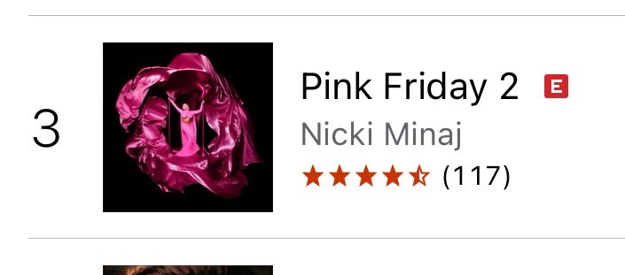 bkebarb's tweet photo. 🇺🇸iTunes Rap and Hiphop chart ‼️‼️ KEEP PUSHING #BARBZ we are still going for #1!! 👏🏽🔥☝️ reply #BUYPF2
#pinkfriday2 #pf2 #nickitheninja #nickiminaj #GagCity https://t.co/RyqdS0yZGI