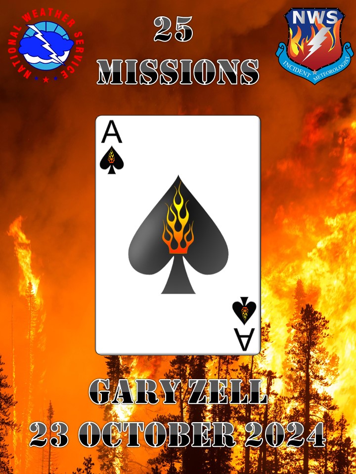 NWS_IMET_OPS's tweet photo. Congratulations to our newest "Ace" (25 missions) - Gary Zell @NWSTucson #ChasingPerfection #CatchingExcellence https://t.co/Zg8Sg6HWgc