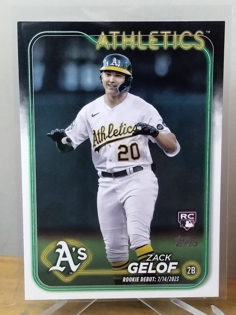 ChrisCoring's tweet image. Check out ZACK GELOF 2024 Topps Update Series MLB Debut RC #US131 Oakland Athletics 2B ebay.com/itm/2670446591… #eBay via @eBay