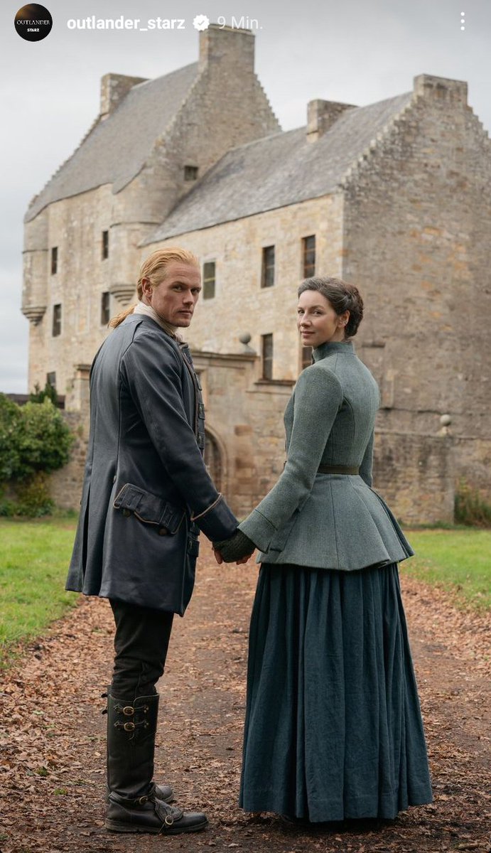 Ka_Heu's tweet image. Jamie and Claire at Lallybroch 😍 #TheFrasers 🥰 #Outlander