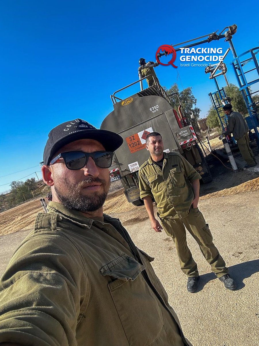 trackingisrael's tweet photo. Israeli Russian reservist Eli Amayev documented his service in military logistics units in the genocide in Gaza. He is now back in Russia after finishing his service. https://t.co/8CZ9zOQ3bd