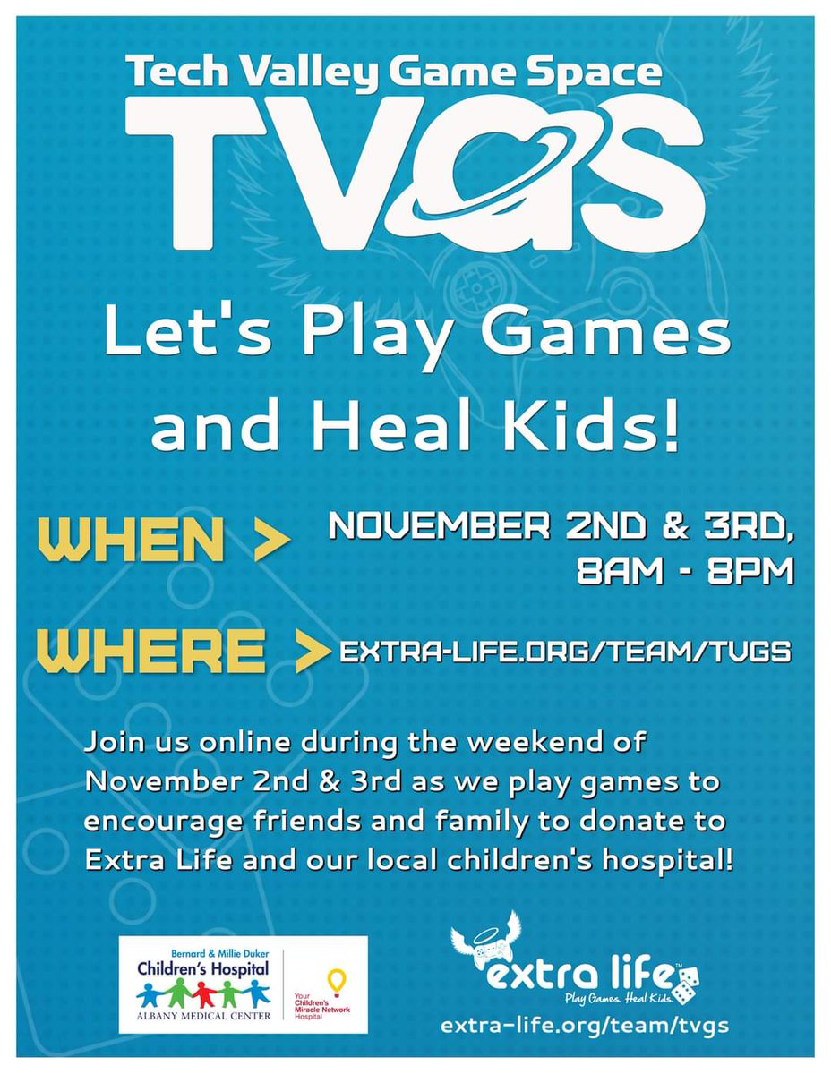 Tech Valley Game Space tweet media