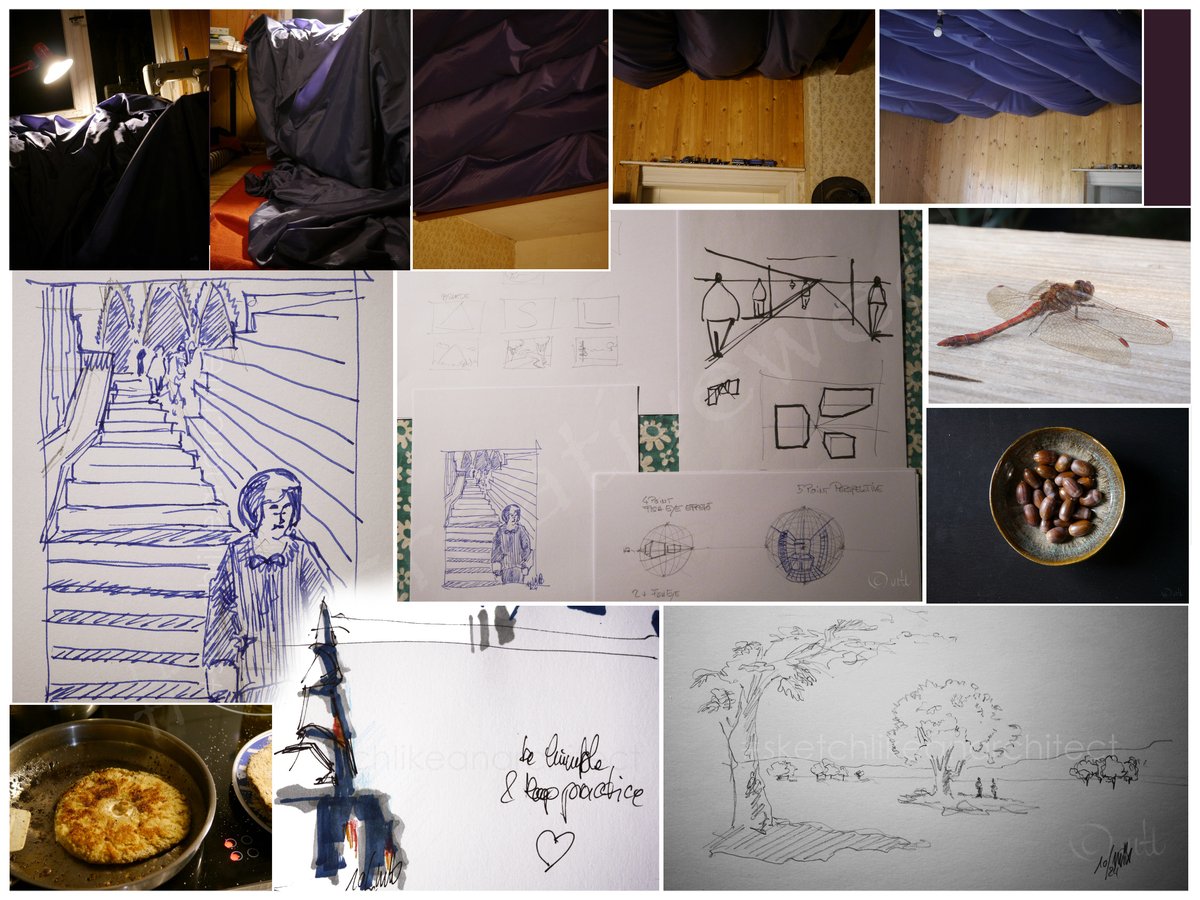 Ovalfuenf's tweet photo. Hy hallo everyone at #mycreativeweek. Have I messed up the time or do I miss the tread? @GraniteElements
The week was packed to the brim with necessary tasks.
Nevertheless I did a canopy for the kitchen ceiling, some photos &amp; took part in a sketching retreat as far as I could. https://t.co/qOF40w7Mzm