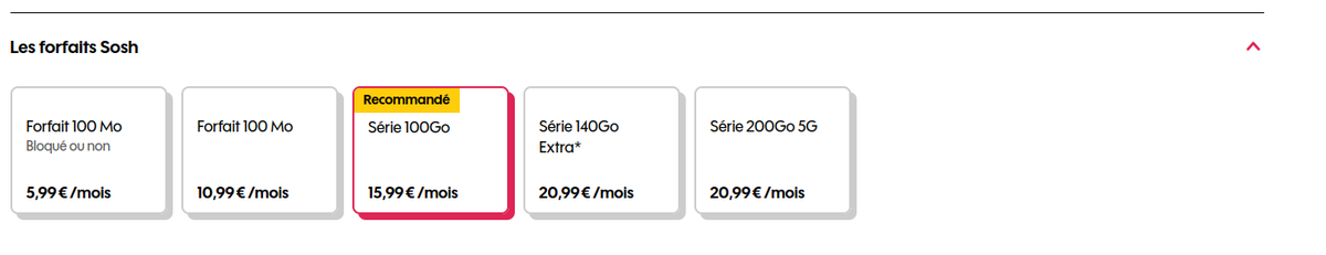 Anxic's tweet photo. @Sosh_fr Vous pouvez m'expliquer c'est quoi la différence entre l'offre à 5.99€ et 10.99€ ?

Je pense que vous avez une erreur sur votre tarification ! https://t.co/zUEPPBxuXf