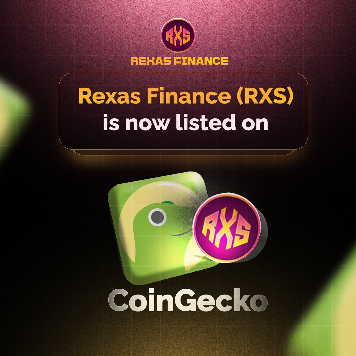 Rexas Finance is now listed on @coingecko Add $RXS to your portfolio :  https://t.co/zmVL8N52kC #rexasfinance #coingecko #crypto