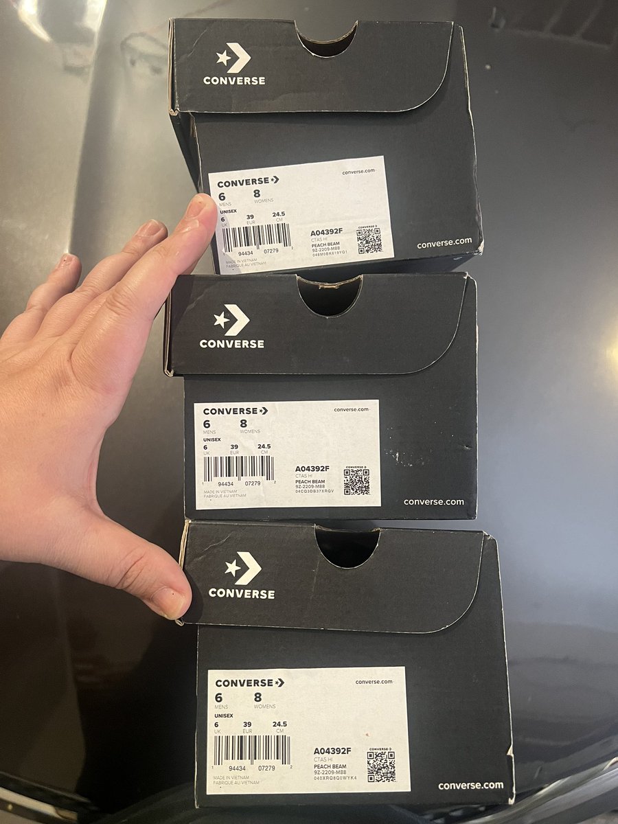 Guess what size WOMEN’s shoe I ordered on September 27th with $17.99 two day shipping? 

<a href="/KidsFootLocker/">Kids Foot Locker</a> keeps sending it to me in a MENS size, despite my order and receipt being a women’s 6.

Three times . Is this Beetlejuice?!
