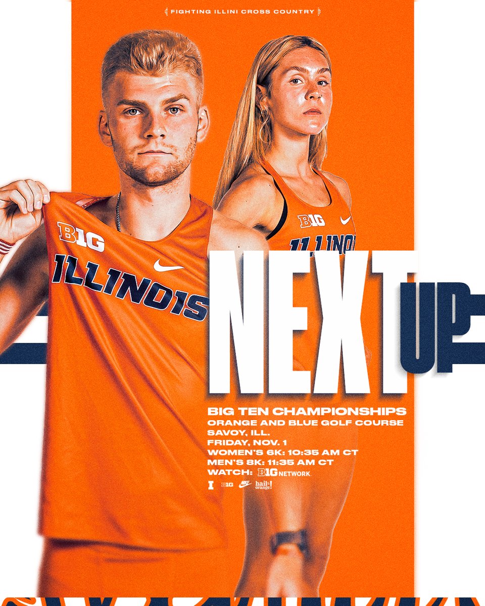 IlliniTrackXC's tweet photo. It's a B1G week in Illinois!

Championships Central: https://t.co/86ZxJULYcx 

#Illini I #HTTO I #WhyNotILL https://t.co/LxksuMxl8n