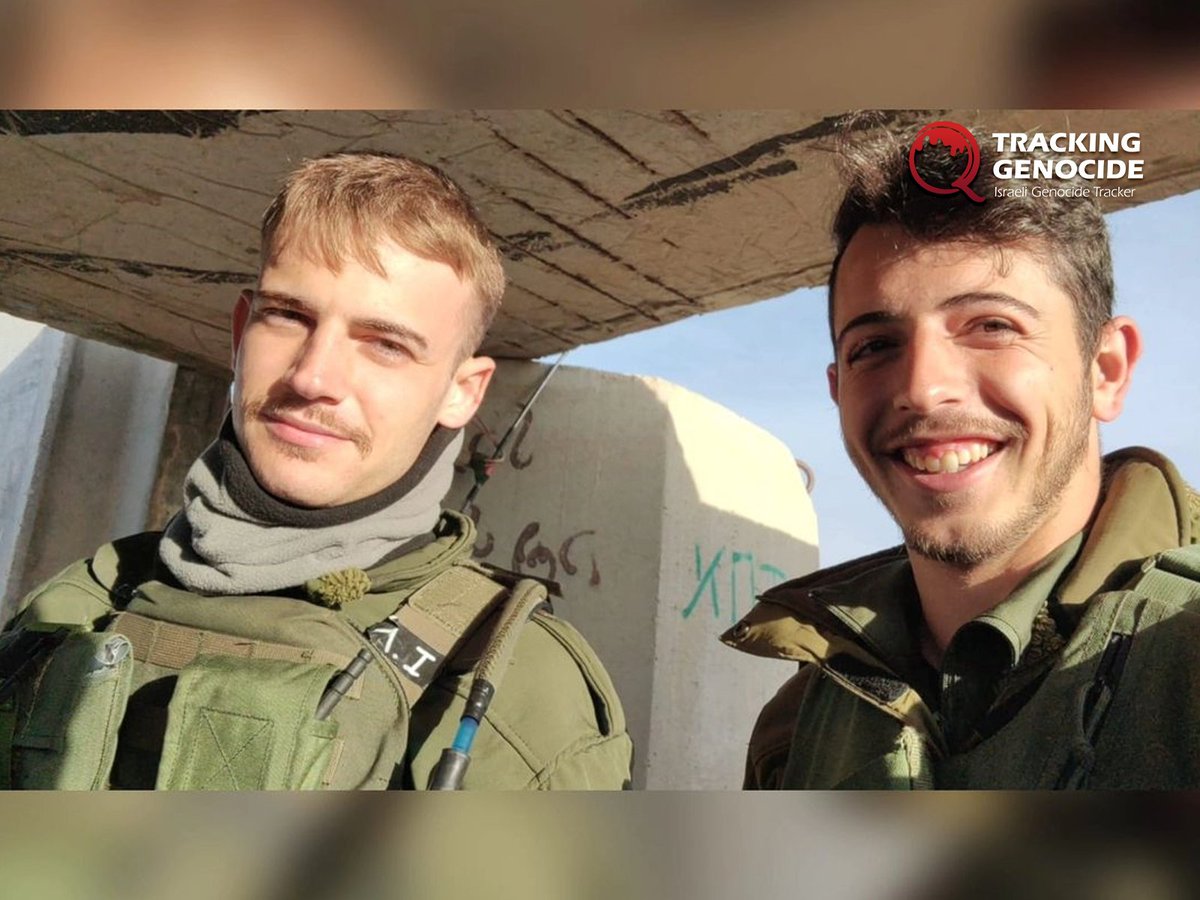 trackingisrael's tweet image. Israeli reservist Itay Meyer, of German origin, from the Givati Battalion, served in the Kerem Shalom base in southern Gaza, where aid and food were forbidden from entry to Palestinians amid the genocide.