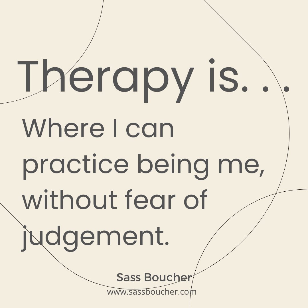 SassBoucher's tweet photo. Therapy is... where I can practise being me, without fear of judgement. It’s a place where empathy and authenticity allow us to uncover our true selves. 🌿 #TherapyIs #Authenticity #Counselling https://t.co/28EtyLylIe