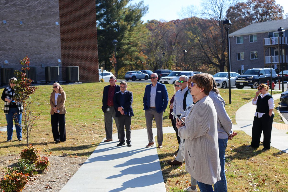 Today we celebrated the grand reopening of Northway Apartments in Galax, VA, with local and state leaders! Remarks from CHP's Andy Davenport, Mayor Willie Greene, and VA's Deputy Secretary Maggie Beale marked this milestone for affordable housing in SW VA. Stay tuned for more!