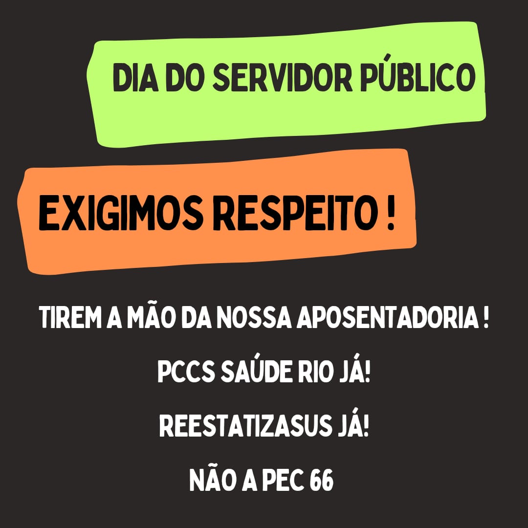 oliveira_q30845's tweet photo. Dia 28 de outubro,dias do servidor público!
Dia exigir respeito ao servidor!
Dia de luta por nossos direitos!
#pccssauderio
#reestatizasus
#respeitoaoservidor https://t.co/clsXKkvifo