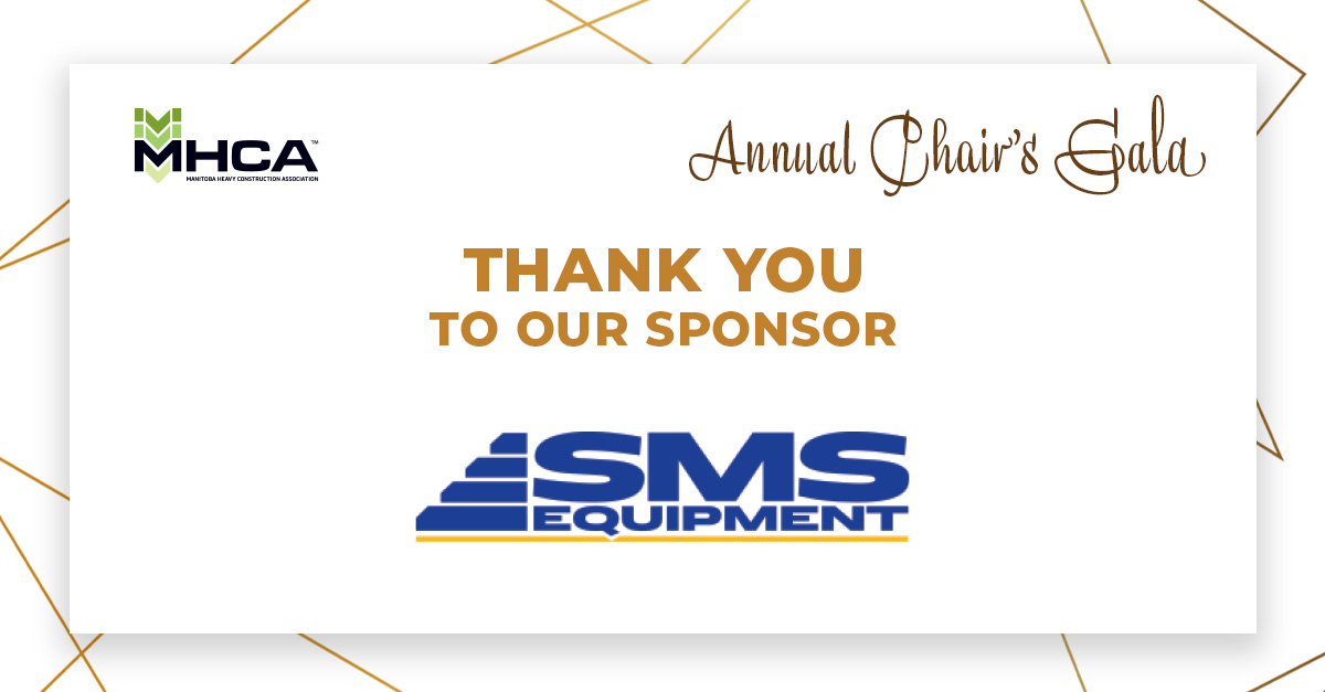 Thank you to our Annual Chair's Gala sponsor: SMS Equipment!