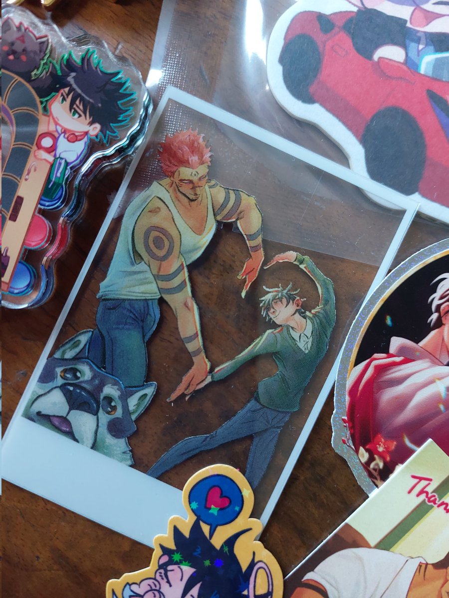 Awww yeah!! Got my copy of the <a href="/theskfszine/">Devotion: A SukuFushi Zine - It's A Wrap!</a> Everything looks so incredible 🥰 and I'm so happy with how the polariod came out!! 🙌
Everyone worked so hard on this project and it came out incredible!!