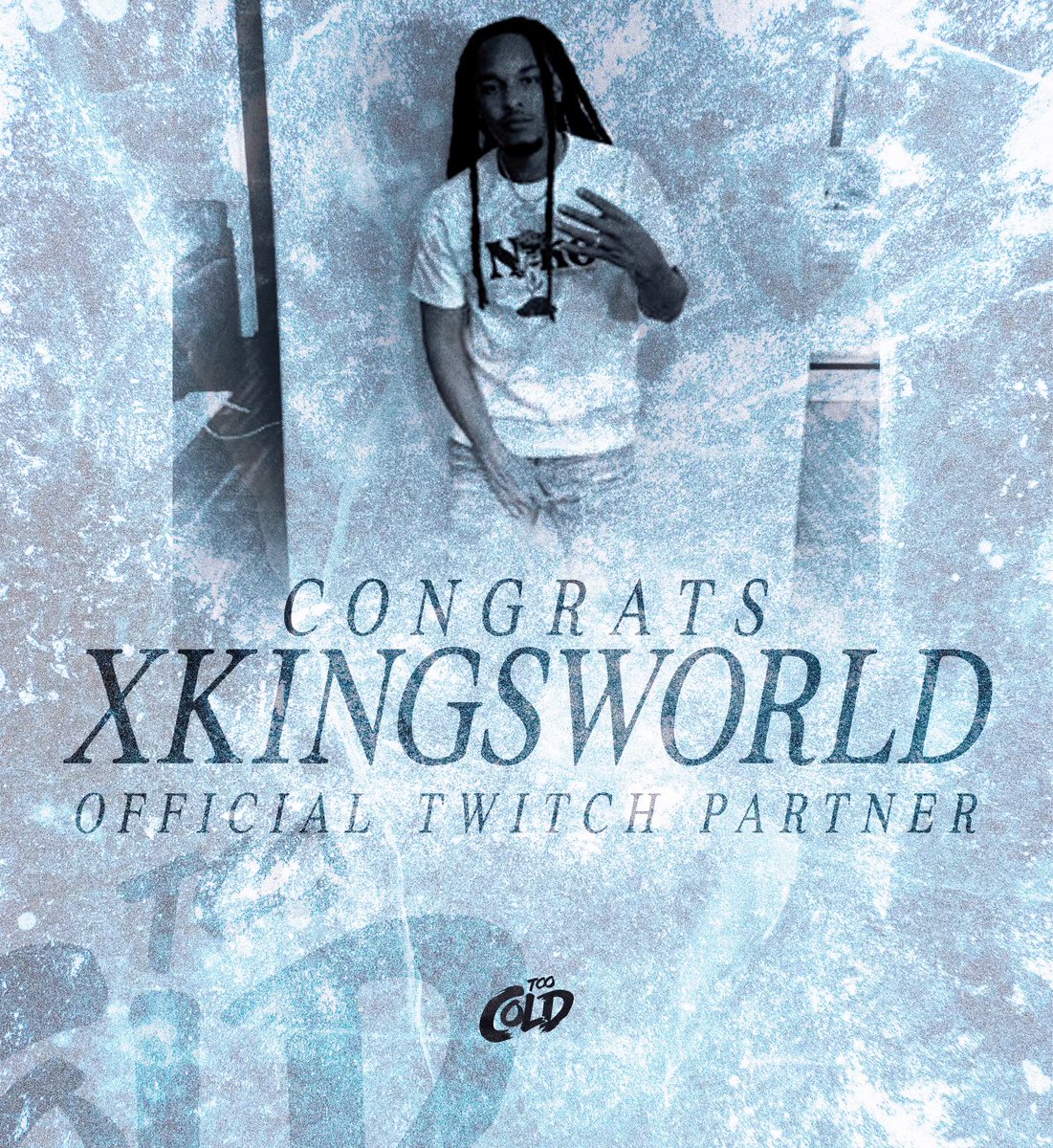 TooColdOrg's tweet image. 🚨BIG CONGRATULATIONS to @xKingsWorld on becoming a @Twitch Partner!!! We acknowledge &amp;amp; appreciate the grind he’s put over the years! Real Organic growth as a player &amp;amp; creator!

#ColdWorld❄️
