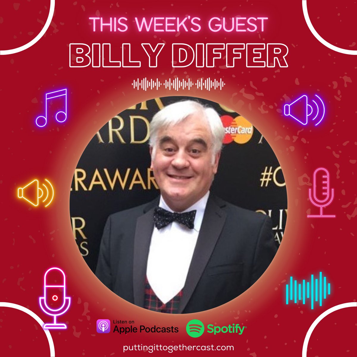 Putting it Together (@pitccpod) on Twitter photo From humble beginnings as a trainee accountant to Chief Operations Officer at Delfont Mackintosh Theatres, it’s the inimitable character – Billy Differ!
<a href="/billydiffer/">Billy Differ</a> 🎙️ From humble beginnings as a trainee accountant to Chief Operations Officer at Delfont Mackintosh Theatres, it’s the inimitable character – Billy Differ!
<a href="/billydiffer/">Billy Differ</a> 🎙️
