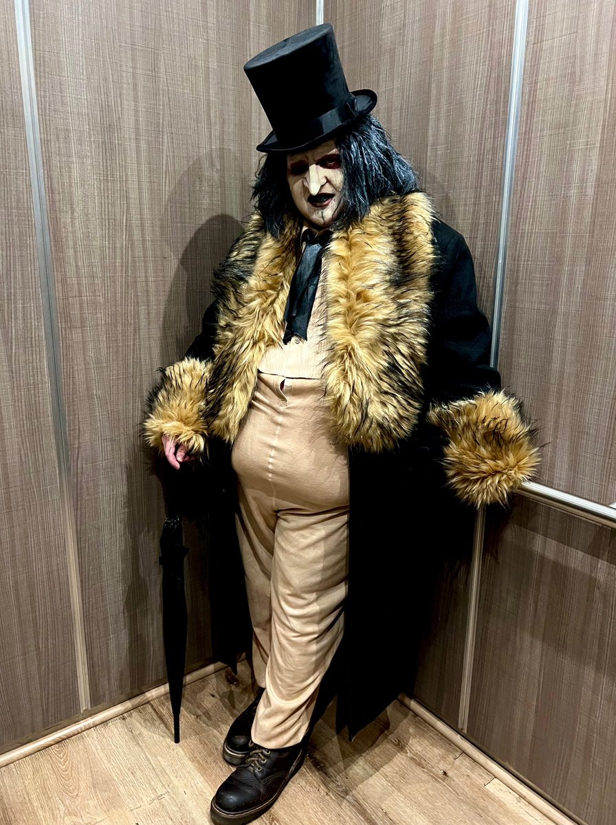 JeremyDozier's tweet photo. My name is not Oswald! It’s Penguin. I am not a human being! I am an animal! 🐧 #Halloween2024 https://t.co/mPDZYlXSKl