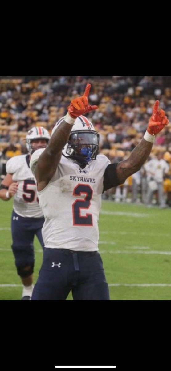 After a great conversation with <a href="/CoachStoutUTM/">Coach Stout 🏈</a> I’m blessed to receive my 1st D1 offer from UTM. All Glory to God I get to continue what I love to do🙏🏿! <a href="/Coach_AJDavis/">A. J. Davis</a> <a href="/CoachDWBoykin/">David W. Boykin</a> <a href="/CoachSmith_PRCC/">Seth Smith</a>