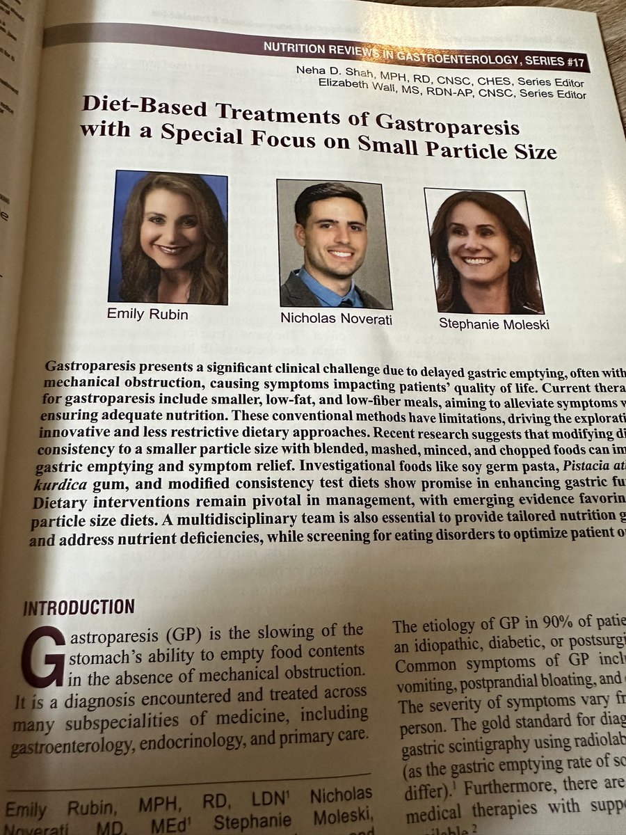 Emily Rubin MPH, RD, LDN (@emilyldn) on Twitter photo @ACG <a href="/GastroPractical/">Practical Gastro</a> Booth 501 has September Issue practicalgastro.com/2024/10/08/die… to help liberalize the diet for patients with #gastroparesis
Thank you <a href="/nehagastrord/">Neha D. Shah MPH, RD, CNSC, CHES</a> elizabeth wall for the opportunity.<a href="/TJUHospital/">Jefferson Health</a> <a href="/StephanieMcCMo/">Stephanie Moleski</a> <a href="/eatrightPRO/">eatrightPRO</a> <a href="/eatrightPA/">Eatright PA</a> <a href="/EatRightPhilly/">Eat Right Philly</a> @ACG <a href="/GastroPractical/">Practical Gastro</a> Booth 501 has September Issue practicalgastro.com/2024/10/08/die… to help liberalize the diet for patients with #gastroparesis
Thank you <a href="/nehagastrord/">Neha D. Shah MPH, RD, CNSC, CHES</a> elizabeth wall for the opportunity.<a href="/TJUHospital/">Jefferson Health</a> <a href="/StephanieMcCMo/">Stephanie Moleski</a> <a href="/eatrightPRO/">eatrightPRO</a> <a href="/eatrightPA/">Eatright PA</a> <a href="/EatRightPhilly/">Eat Right Philly</a>