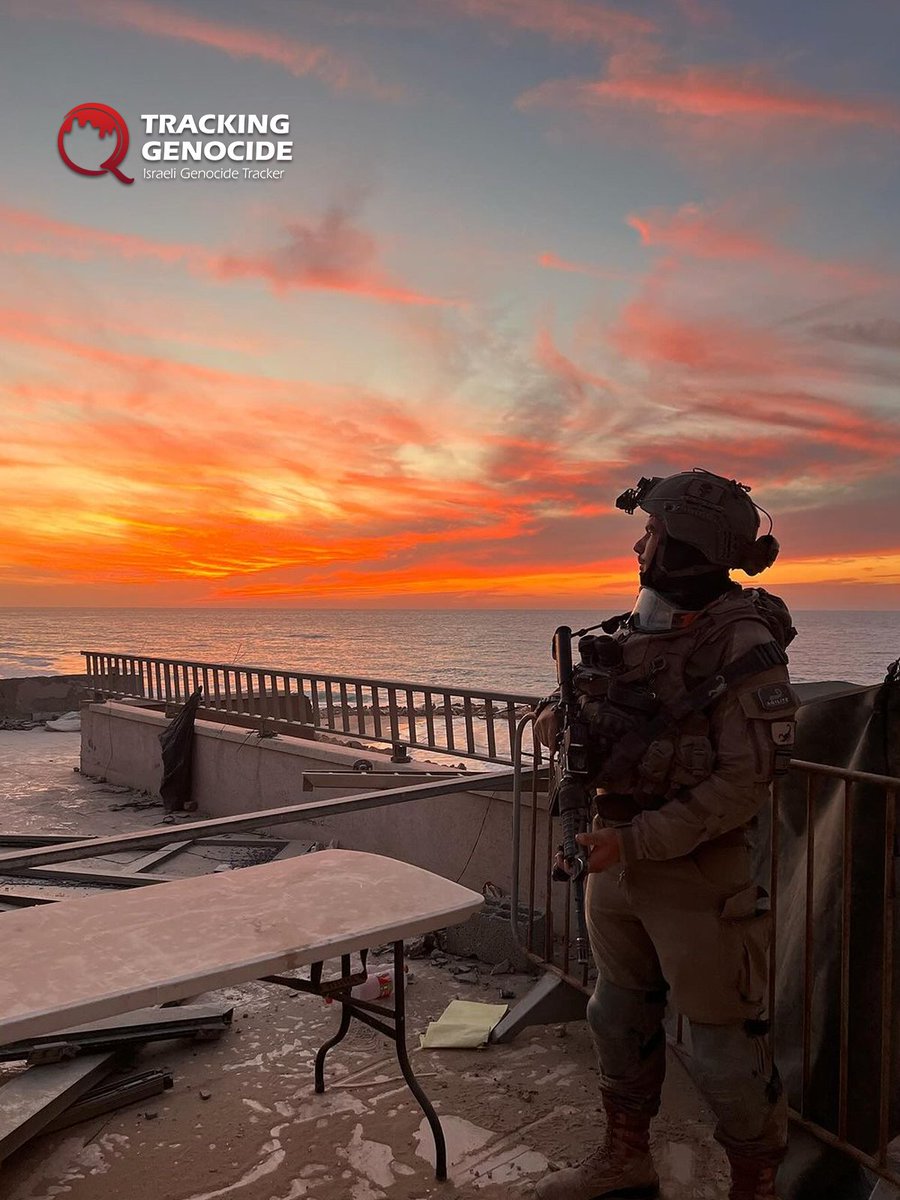 trackingisrael's tweet image. Israeli reservist Matan Shtrall from the 444th Mobility Unit (Balnam) documented his service in the genocide in Gaza.

Following the completion of his service, he went on a family vacation to Romania and vowed to come back to "finish Lebanon".