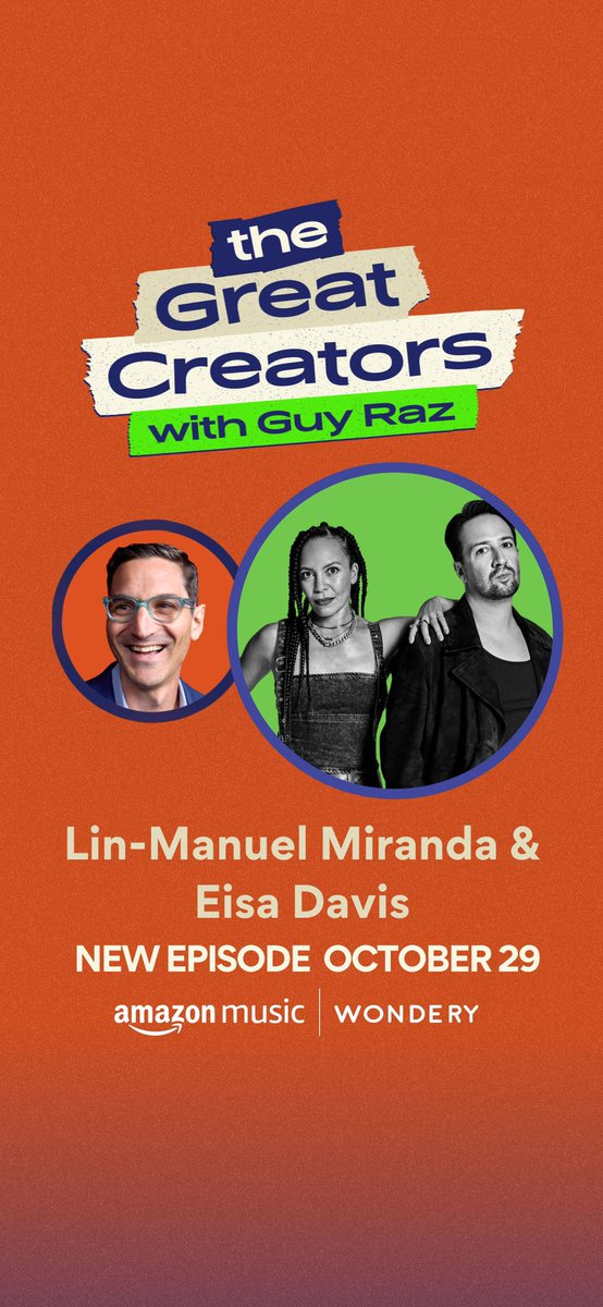 Tomorrow…

<a href="/guyraz/">Guy Raz</a> <a href="/Lin_Manuel/">Lin-Manuel Miranda</a> <a href="/eisadavis/">eisa davis</a>
