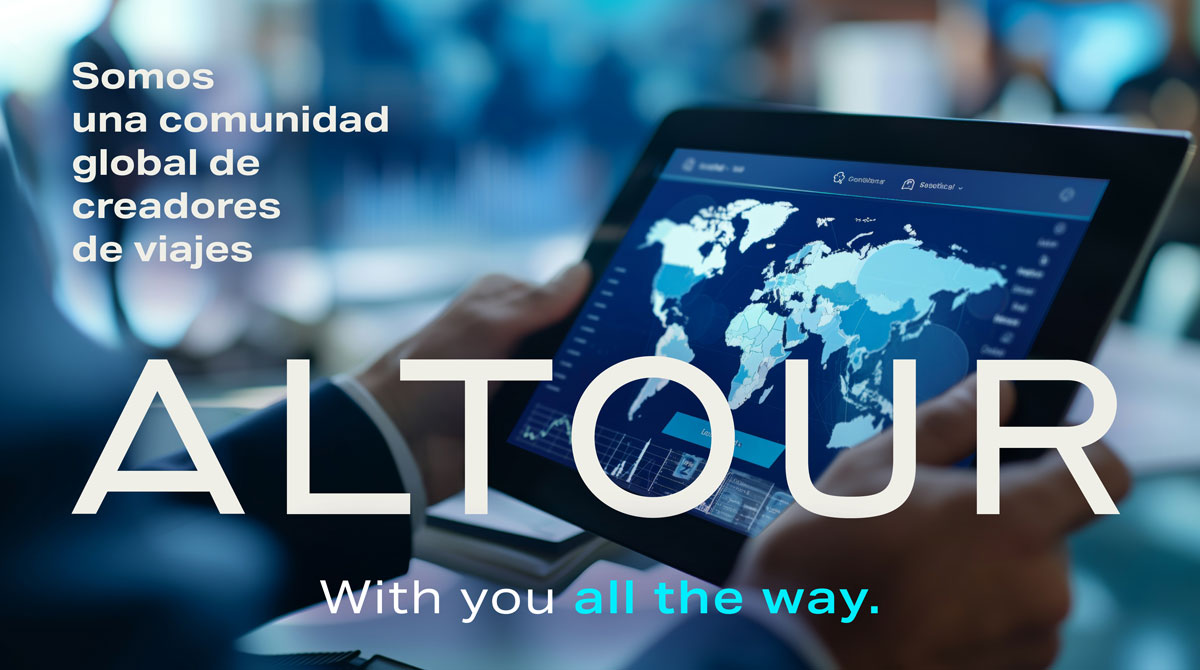 CTSViajes's tweet photo. ¡Siente el cambio al viajar!
En ALTOUR desarrollamos tecnología de vanguardia e integral para mejorar la comodidad del viajero.💻✈️

#estoesAltour #WithYouAllTheWay #WeAreALTOUR https://t.co/RyNtAzdfCJ