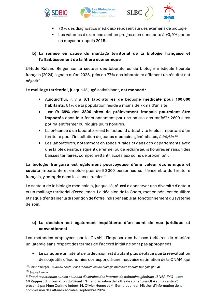 LesBIOMED's tweet photo. Alerte des biologistes médicaux pour la survie des laboratoires de proximité : explications
👉 https://t.co/9DiznuRshL https://t.co/ye9JCPYS0b