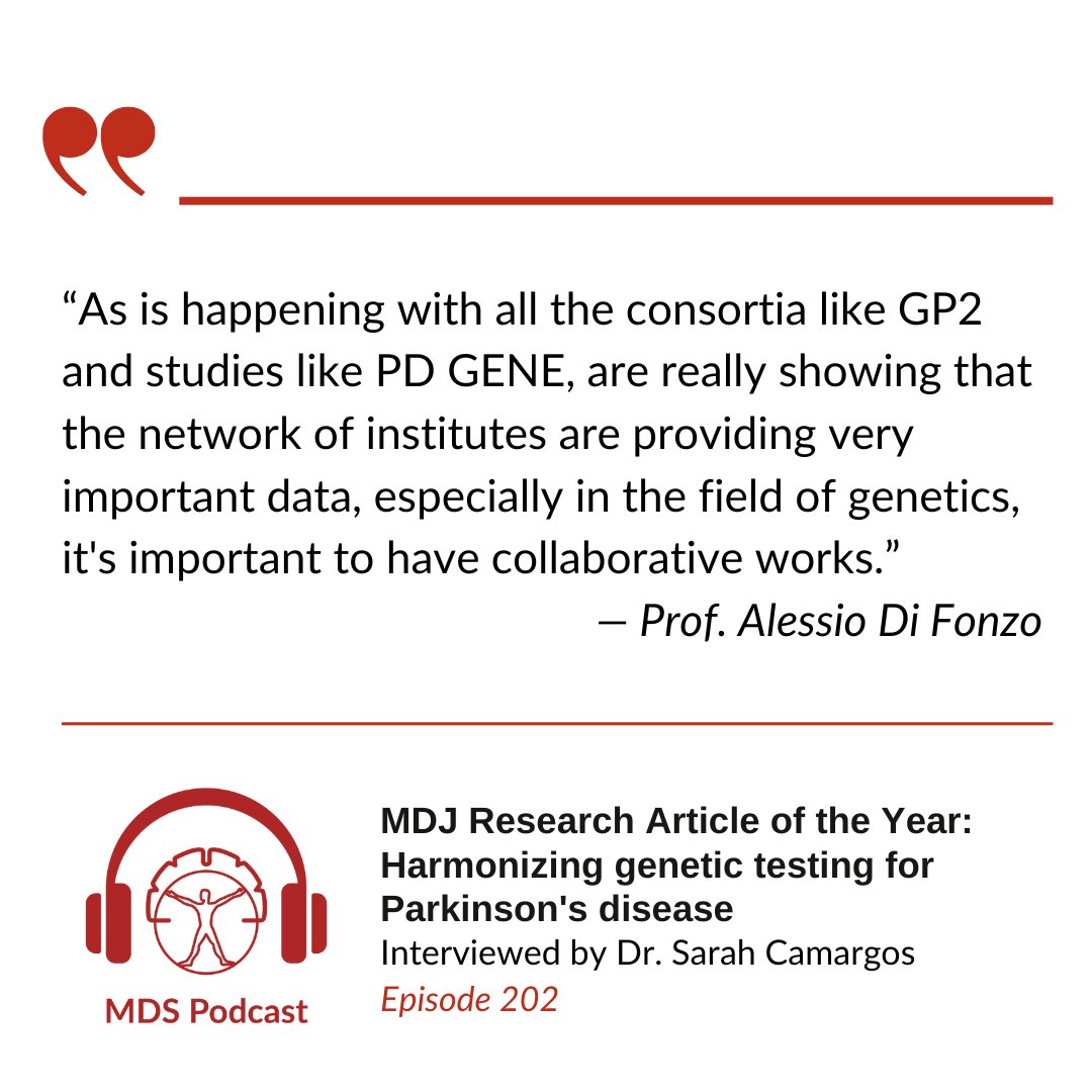 MDS (@movedisorder) on Twitter photo Prof. Alessio Di Fonzo, author of the MDJ Research Article of the Year, shares the genetic testing results for early-onset PD patients across different diagnostic laboratories and its implications for patient counseling. <a href="/MDJ_Journal/">Movement Disorders Journal</a> loom.ly/RnxpH_Q Prof. Alessio Di Fonzo, author of the MDJ Research Article of the Year, shares the genetic testing results for early-onset PD patients across different diagnostic laboratories and its implications for patient counseling. <a href="/MDJ_Journal/">Movement Disorders Journal</a> loom.ly/RnxpH_Q